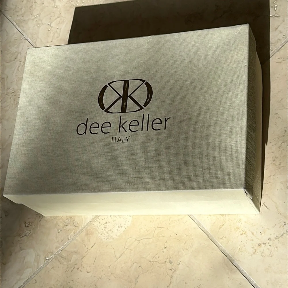 dee keller leather platform shoes color brown size 35​​​​​